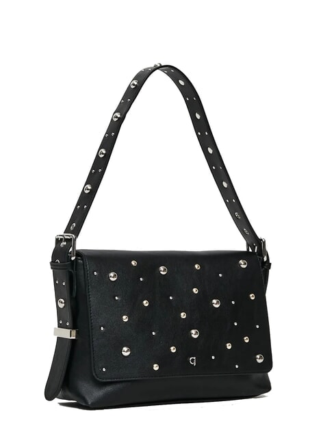 ESTER Bolso de hombro con tachuelas NEGRO - Bolsos Mujer