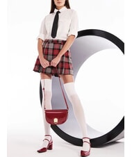 GAUDÌ EVELYN LAK Bolso de hombro mediano de charol ROJO - Bolsos Mujer - 4