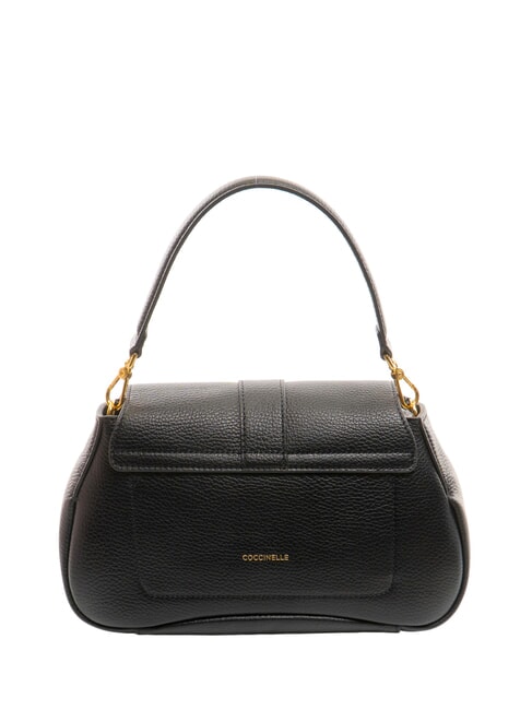 HIMMA Bolso de piel con bandolera negro - Bolsos Mujer