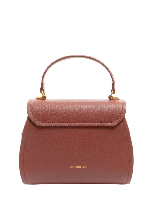 MARVIN Mini bolso de piel con bandolera brandy - Bolsos Mujer