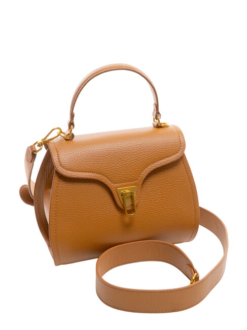 MARVIN Mini bolso de piel con bandolera CUIR - Bolsos Mujer
