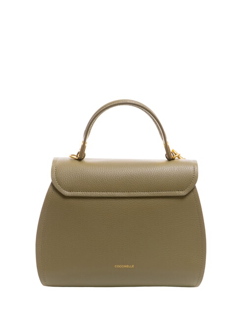 MARVIN Bolso de piel con bandolera verde laurel - Bolsos Mujer