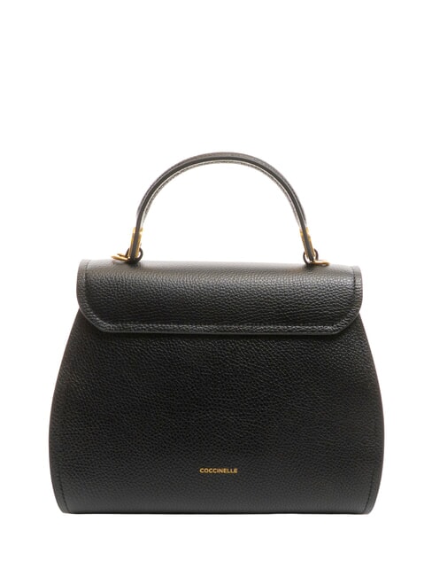 MARVIN Bolso de piel con bandolera negro - Bolsos Mujer