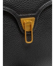 COCCINELLE MARVIN Bolso de piel con bandolera negro - Bolsos Mujer - 5