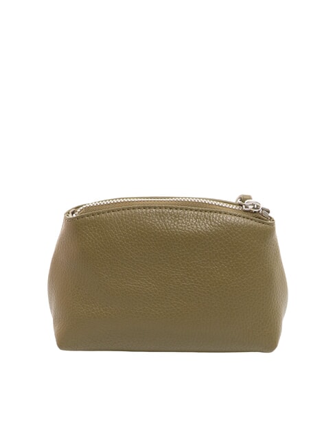 AGATEA Estuche de belleza de cuero verde laurel - Carteras de mano & Neceser