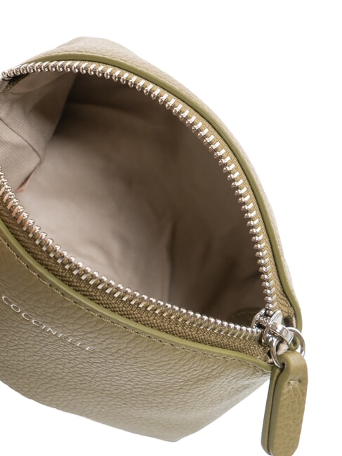 AGATEA Estuche de belleza de cuero verde laurel - Carteras de mano & Neceser