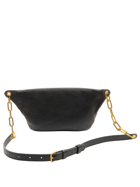 LILY Mini bolso bandolera de piel negro - Bolsos Mujer
