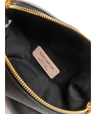 COCCINELLE LILY Mini bolso bandolera de piel negro - Bolsos Mujer - 5