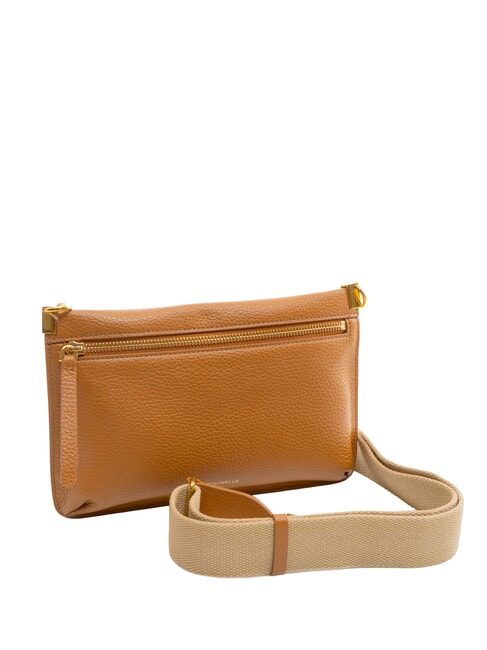 HYLE Bolso bandolera pequeño de piel plano CUIR - Bolsos Mujer