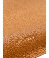 COCCINELLE HYLE Bolso bandolera pequeño de piel plano CUIR - Bolsos Mujer - 3