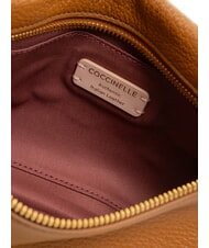 COCCINELLE HYLE Bolso bandolera pequeño de piel plano CUIR - Bolsos Mujer - 5