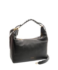 COCCINELLE RHEA Bolso bandolera de piel con bandolera negro - Bolsos Mujer - 2
