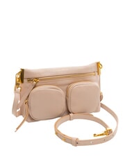 COCCINELLE HYLE Bolso pequeño de piel de doble uso rosetas - Bolsos Mujer - 2