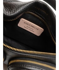 COCCINELLE HYLE Bolso pequeño de piel de doble uso negro - Bolsos Mujer - 6