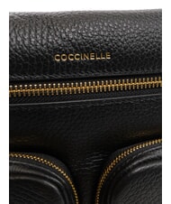 COCCINELLE HYLE Bolso mediano de piel de doble función negro - Bolsos Mujer - 6