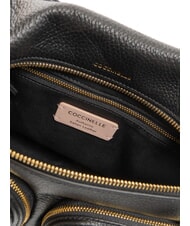 COCCINELLE HYLE Bolso mediano de piel de doble función negro - Bolsos Mujer - 7