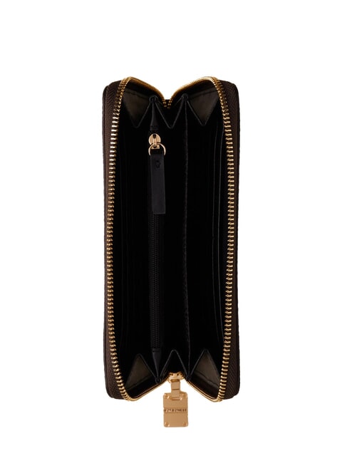 VITE COATED OP Cartera grande con cremallera op natural / negro - Carteras Mujer