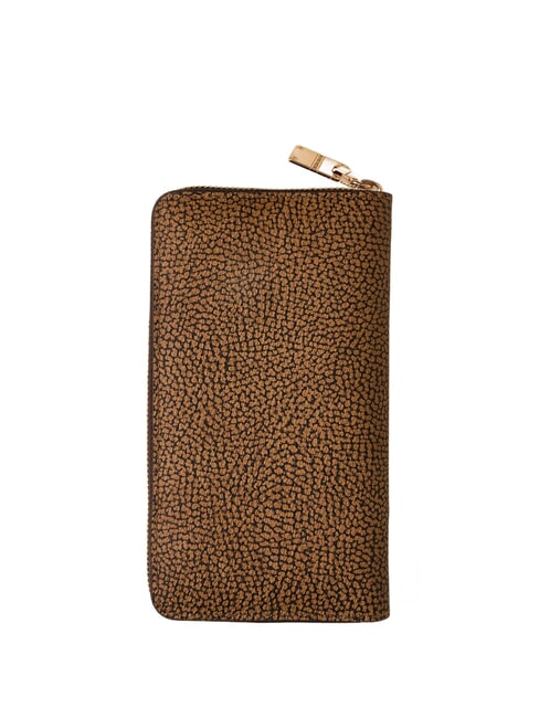 VITE COATED OP Cartera grande con cremallera op natural / negro - Carteras Mujer