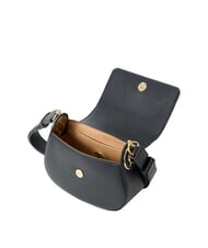 LOVE MOSCHINO CHUNKY TAB Bolso de hombro con solapa negro - Bolsos Mujer - 4