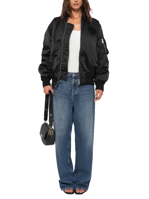 CHUNKY TAB Bolso de hombro con solapa negro - Bolsos Mujer