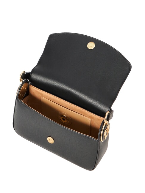 CHUNKY TAB Bolso con solapa y bandolera negro - Bolsos Mujer