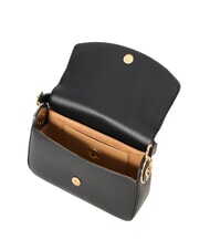 LOVE MOSCHINO CHUNKY TAB Bolso con solapa y bandolera negro - Bolsos Mujer - 4