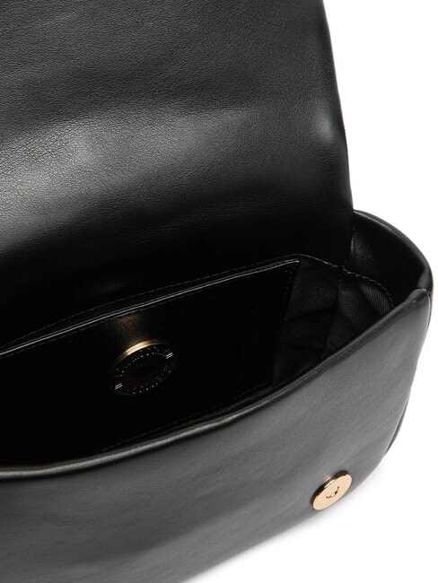 EMBOSSED Mini bolso de hombro negro - Bolsos Mujer