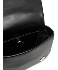 LOVE MOSCHINO EMBOSSED Mini bolso de hombro negro - Bolsos Mujer - 6