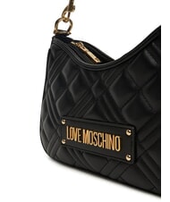 LOVE MOSCHINO QUILTED Bolsa de doble función negro - Bolsos Mujer - 4