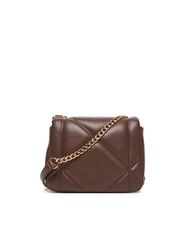 LOVE MOSCHINO EMBOSSED Mini bolso de hombro chocolate - Bolsos Mujer - 3