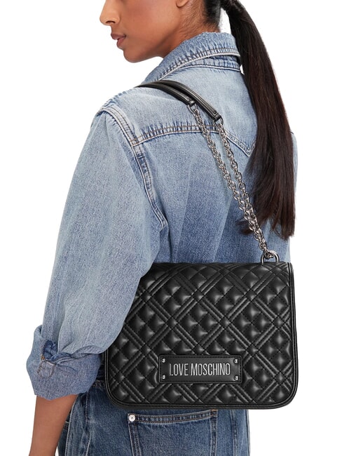 QUILTED Bolso de hombro de doble función po00bx - Bolsos Mujer