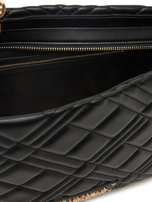 QUILTED Bolsa de compras con asas de cadena negro - Bolsos Mujer