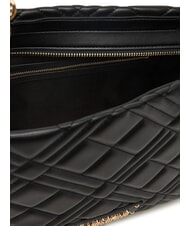 LOVE MOSCHINO QUILTED Bolsa de compras con asas de cadena negro - Bolsos Mujer - 5