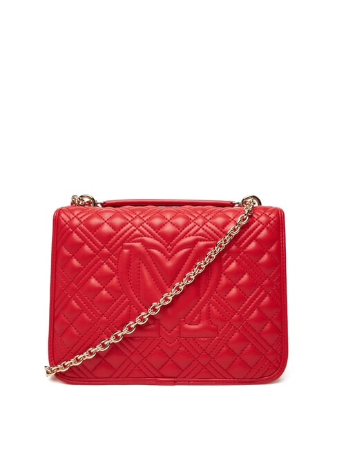 QUILTED Bolso de hombro de doble función ROJO - Bolsos Mujer