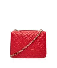 LOVE MOSCHINO QUILTED Bolso de hombro de doble función ROJO - Bolsos Mujer - 3