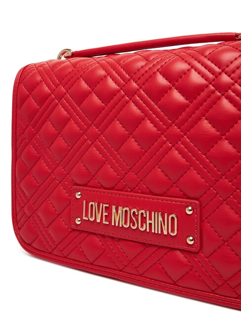 QUILTED Bolso de hombro de doble función ROJO - Bolsos Mujer
