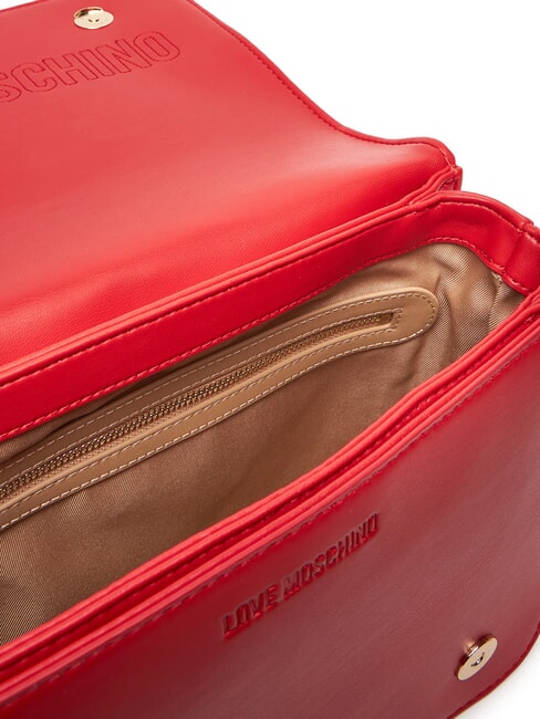 QUILTED Bolso de hombro de doble función ROJO - Bolsos Mujer