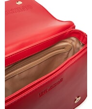 LOVE MOSCHINO QUILTED Bolso de hombro de doble función ROJO - Bolsos Mujer - 5