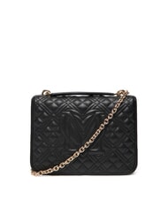 LOVE MOSCHINO QUILTED Bolso de hombro de doble función negro - Bolsos Mujer - 3