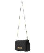 LOVE MOSCHINO SMART DAILY Bolso de mano con bandolera metálica negro - Bolsos Mujer - 3