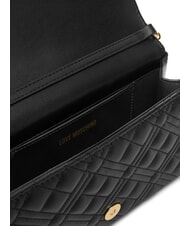 LOVE MOSCHINO SMART DAILY Bolso de mano con bandolera metálica negro - Bolsos Mujer - 6