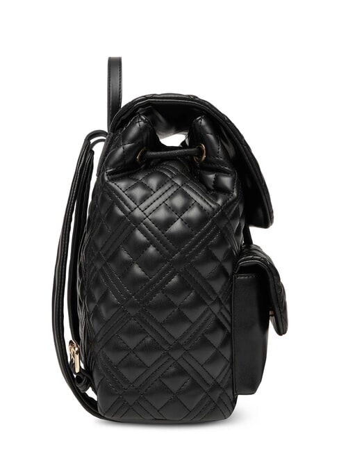 QUILTED Mochila con dos bolsillos negro - Bolsos Mujer