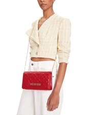 LOVE MOSCHINO SMART DAILY Bolso de mano con bandolera metálica ROJO - Bolsos Mujer - 5