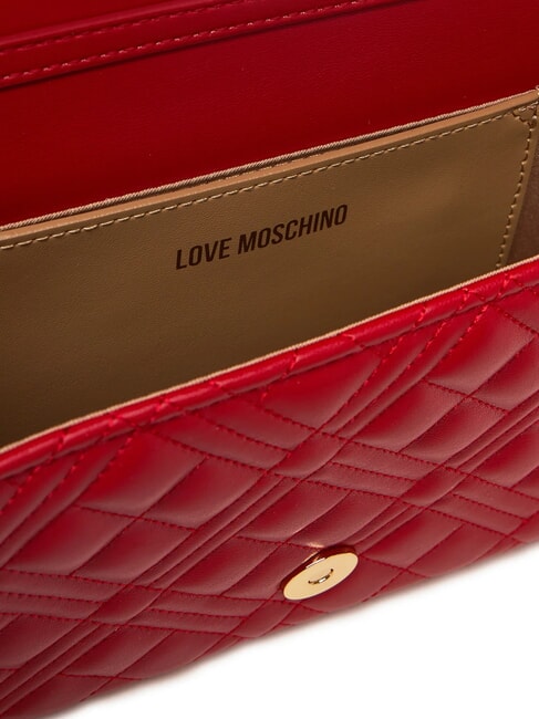 SMART DAILY Bolso de mano con bandolera metálica ROJO - Bolsos Mujer