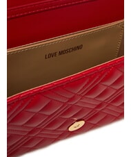LOVE MOSCHINO SMART DAILY Bolso de mano con bandolera metálica ROJO - Bolsos Mujer - 6