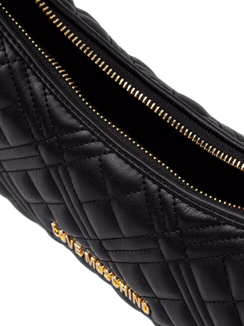 QUILTED Bolso de hombro negro - Bolsos Mujer