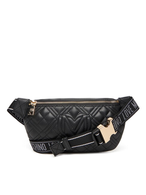 QUILTED Bolso de hombro negro - Bolsos Mujer