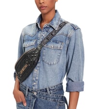 LOVE MOSCHINO QUILTED Bolso de hombro negro - Bolsos Mujer - 6