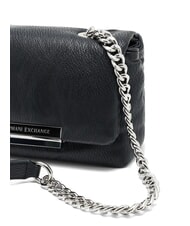 ARMANI EXCHANGE A|X Mini bolso de hombro con solapa negro - Bolsos Mujer - 4