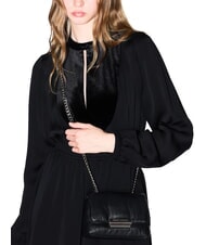 ARMANI EXCHANGE A|X Mini bolso de hombro con solapa negro - Bolsos Mujer - 5